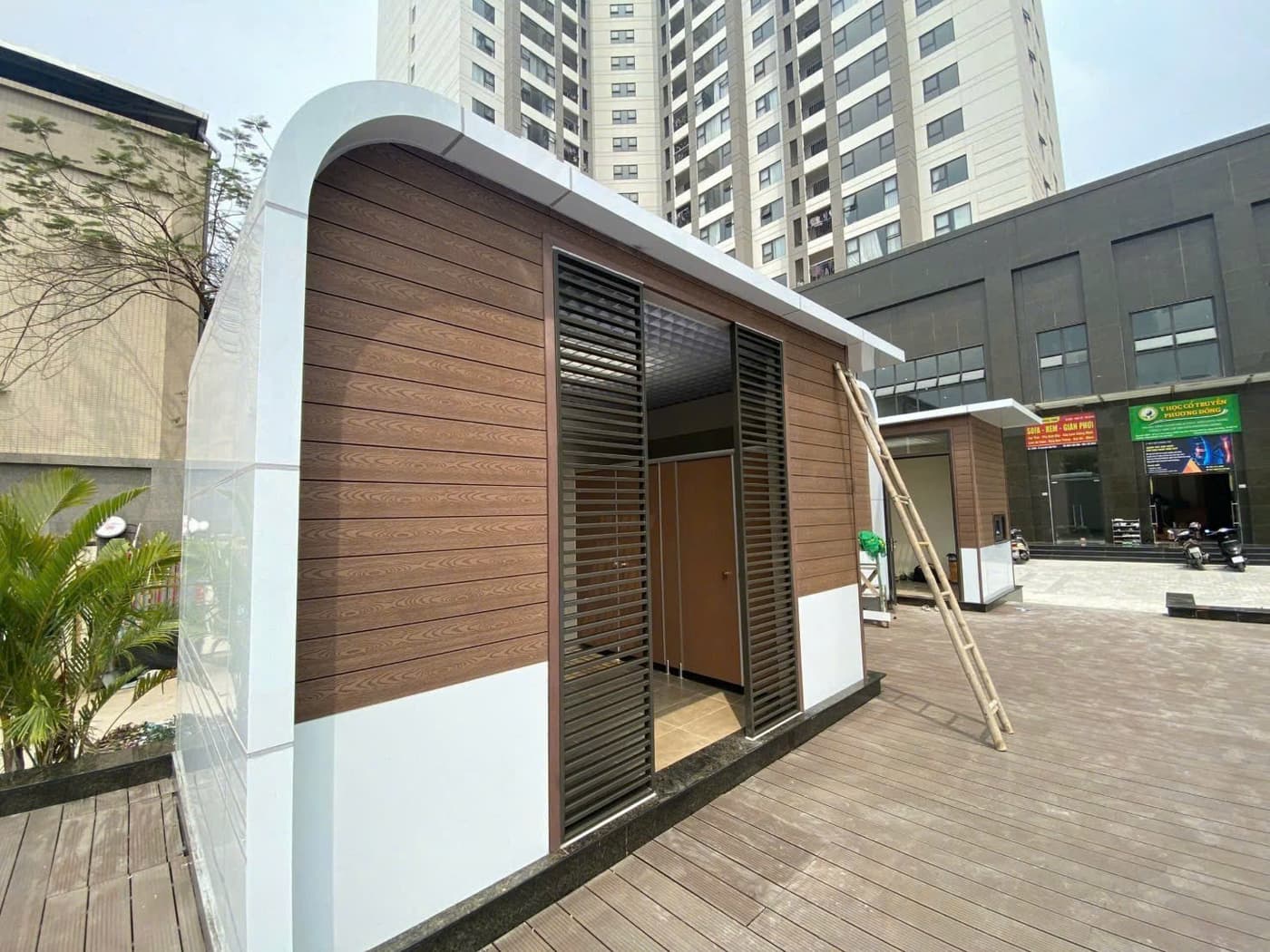 Công trình Tấm ốp PE